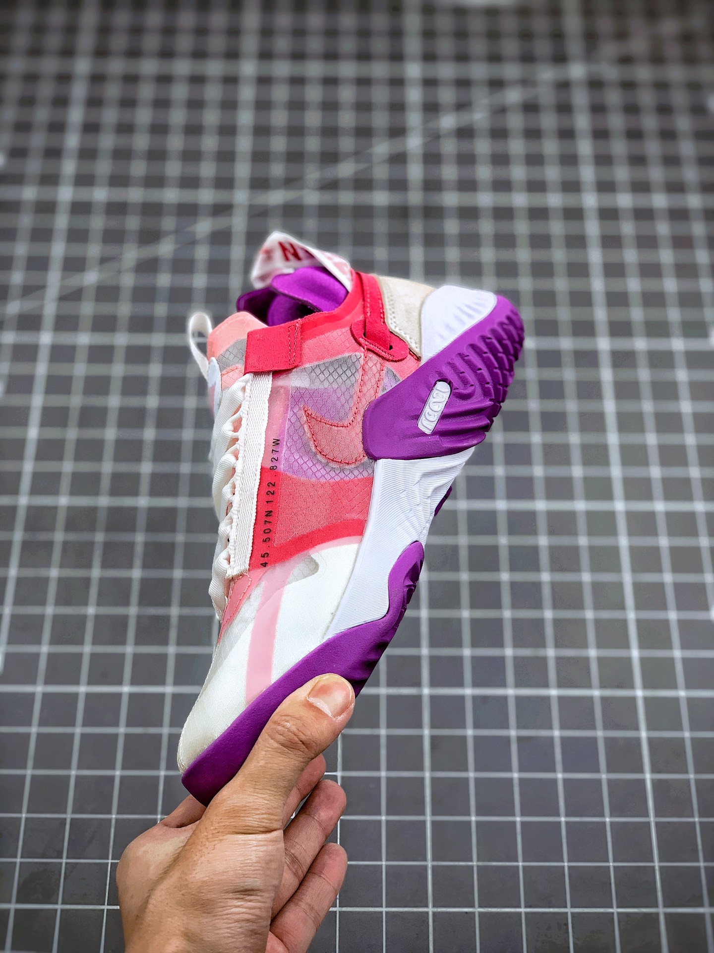 250 Air Jordan Delta SP 白粉紫 陈冠希亲着带货 大厂纯原出品 CZ4778-100