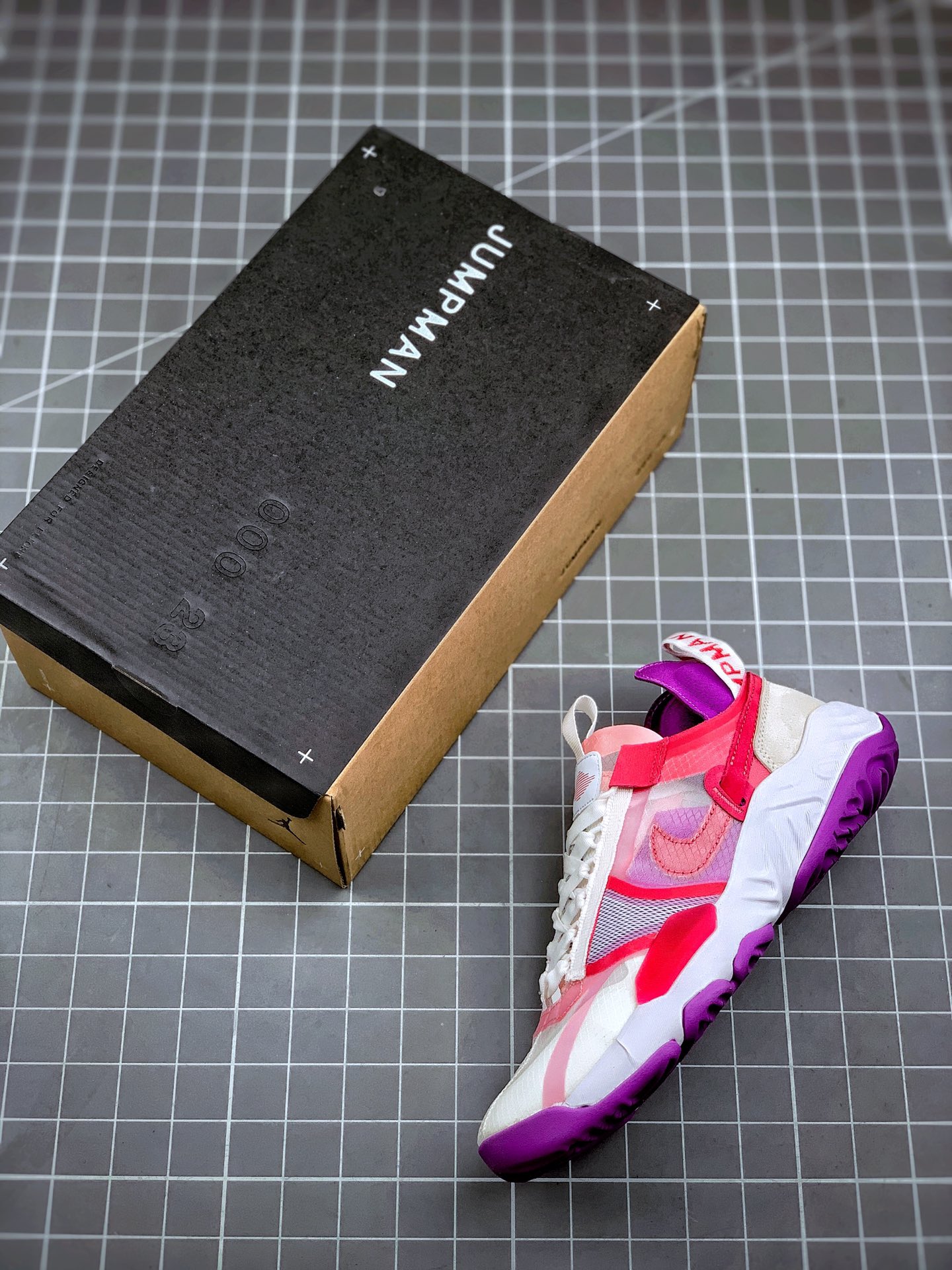 250 Air Jordan Delta SP 白粉紫 陈冠希亲着带货 大厂纯原出品 CZ4778-100