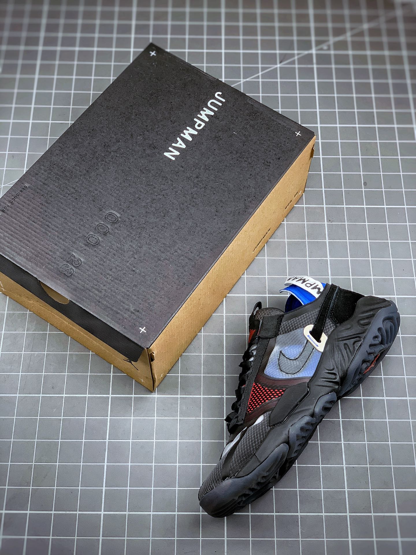 250 Air Jordan Delta SP 黑蓝高频 陈冠希亲着带货 CZ4778-100