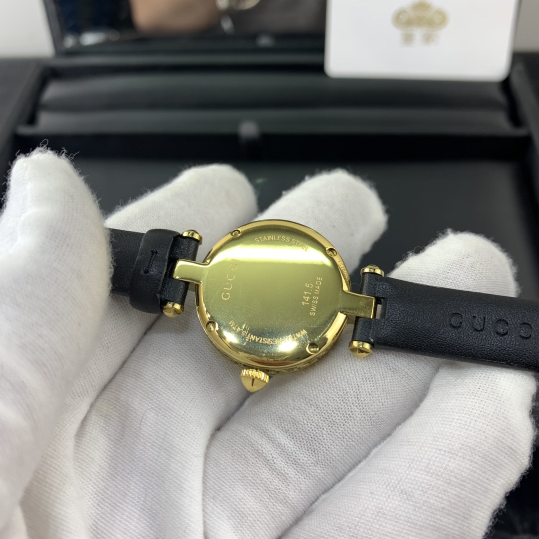 Gucci 皇家 古驰小巧 女表黄金壳