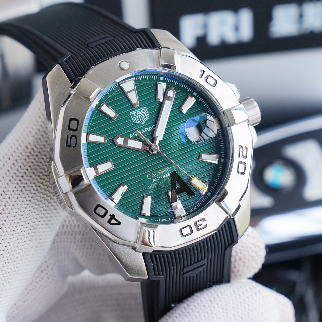 👻TAG Heuer - Reloj mecánico para hombre TAG Heuer Aquaracer Series Equipado con movimiento mecánico totalmen…