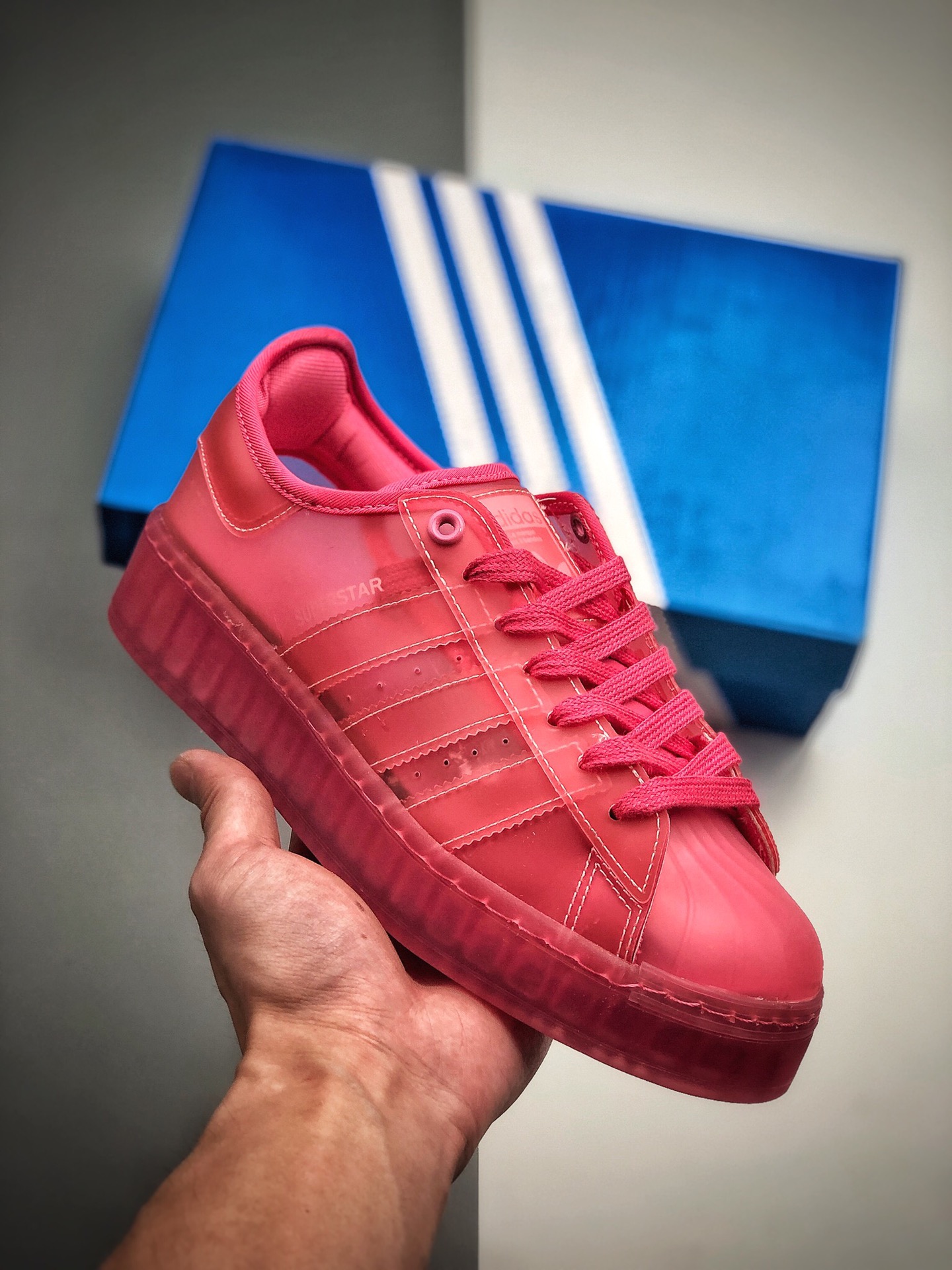 270 adidas Superstar Jelly “Vapour Pink” 海外新款 FX2988