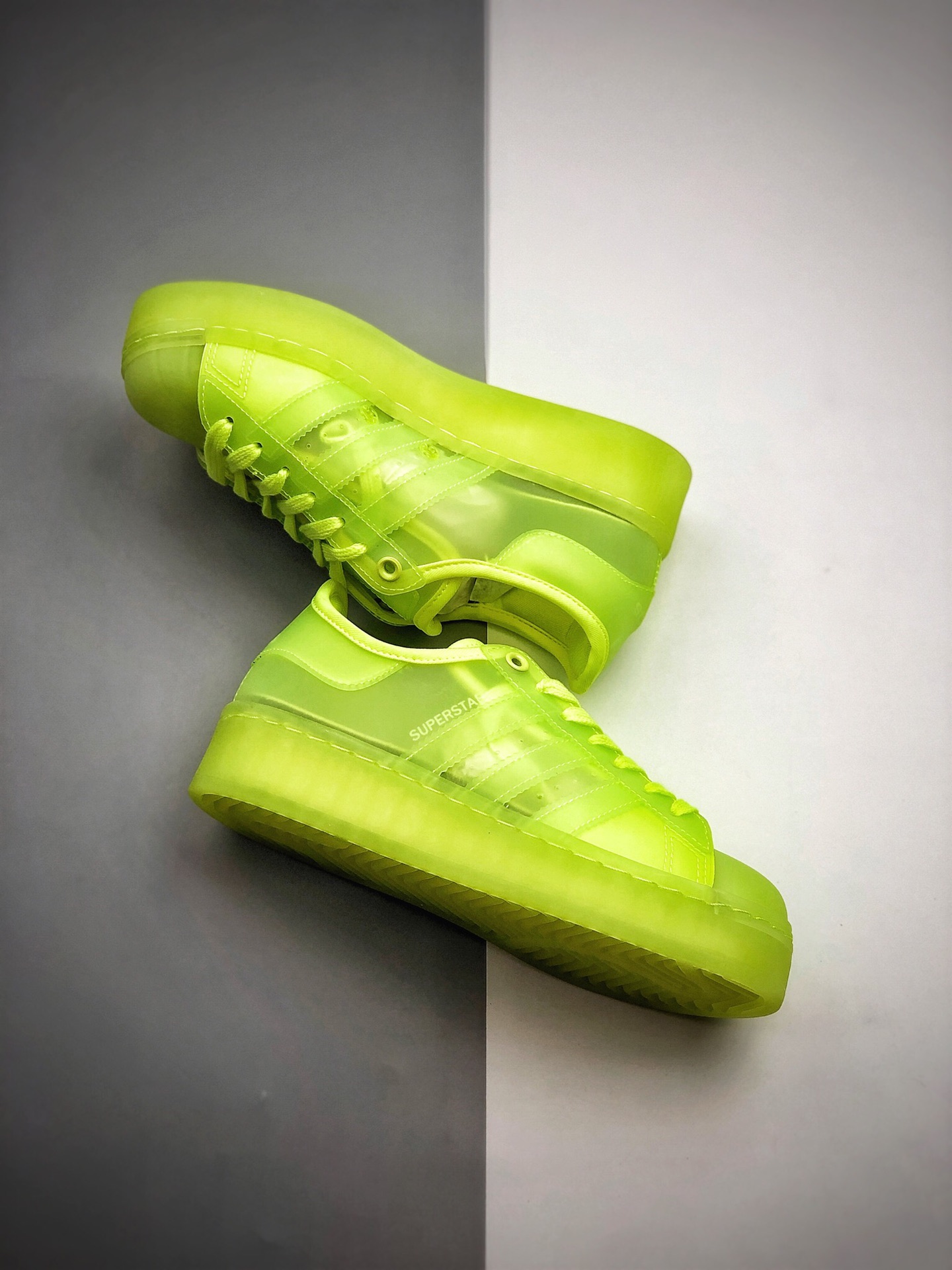 270 adidas Superstar Jelly “Solar Yellow”FX2987
