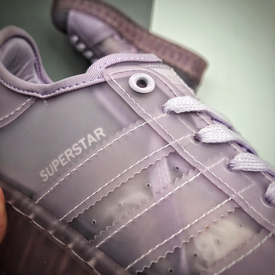 270 adidas Superstar Jelly “Purple Tint” 海外新款 FX4323