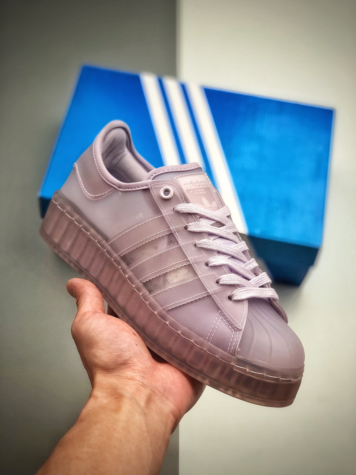 270 adidas Superstar Jelly “Purple Tint” 海外新款 FX4323