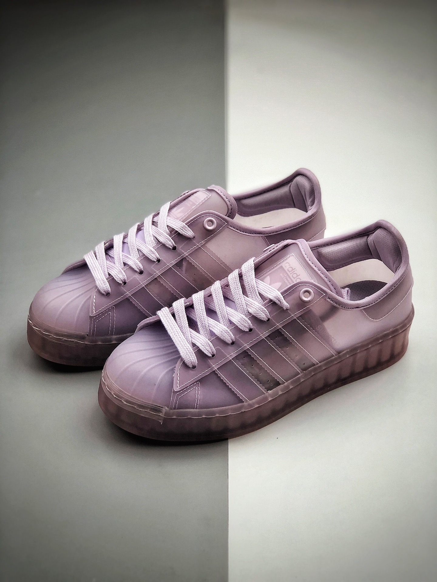 270 adidas Superstar Jelly “Purple Tint” 海外新款 FX4323