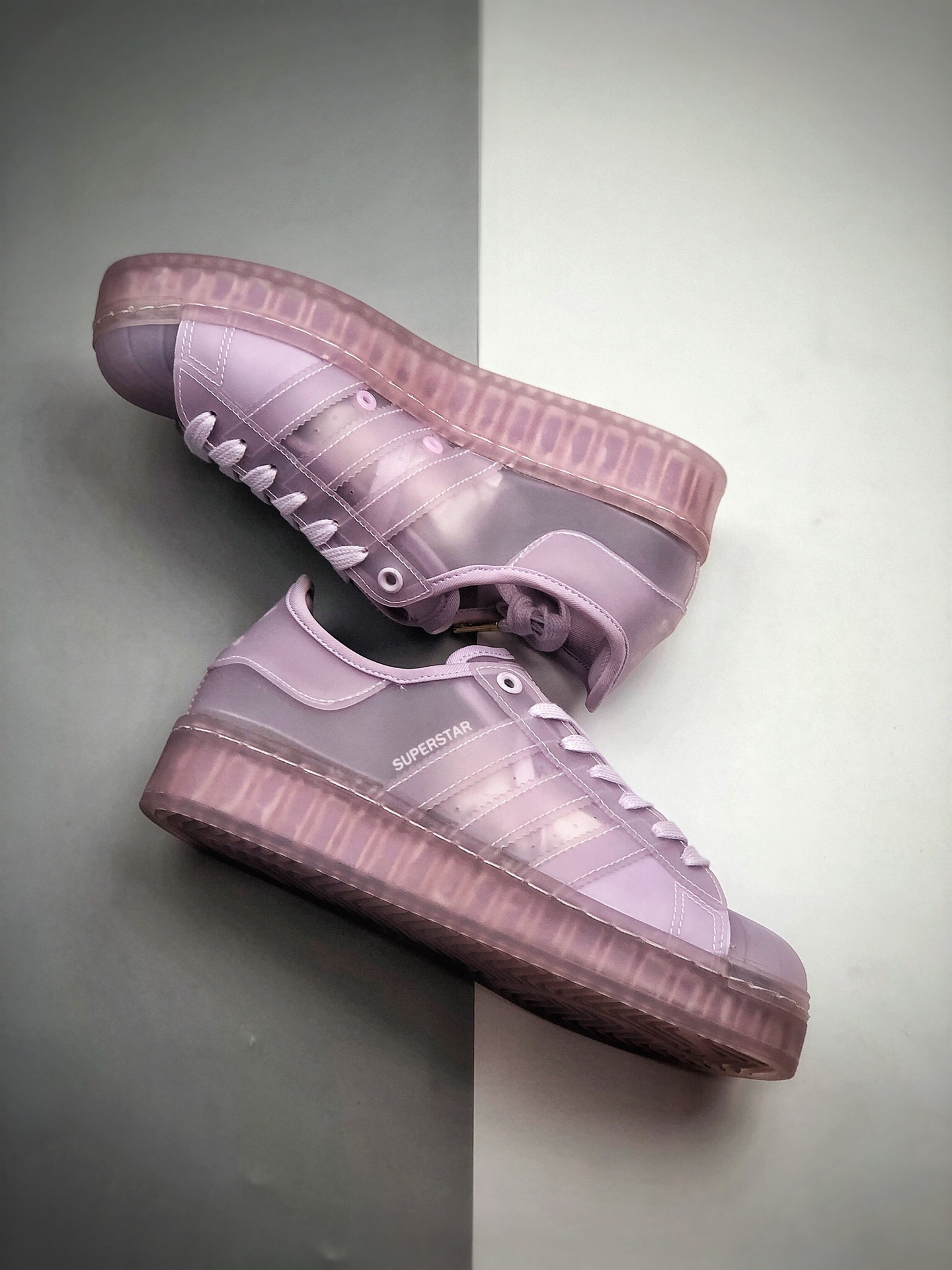 270 adidas Superstar Jelly “Purple Tint” 海外新款 FX4323