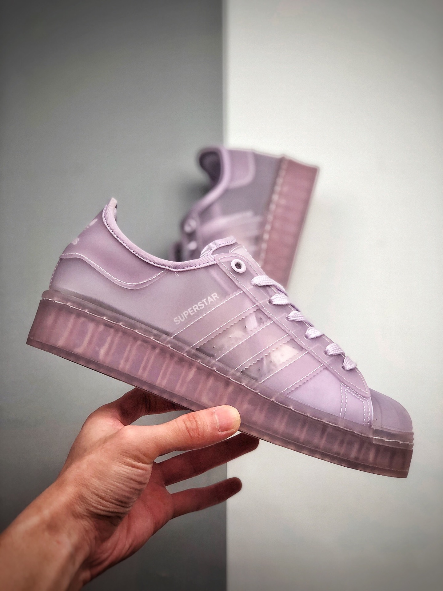 270 adidas Superstar Jelly “Purple Tint” 海外新款 FX4323