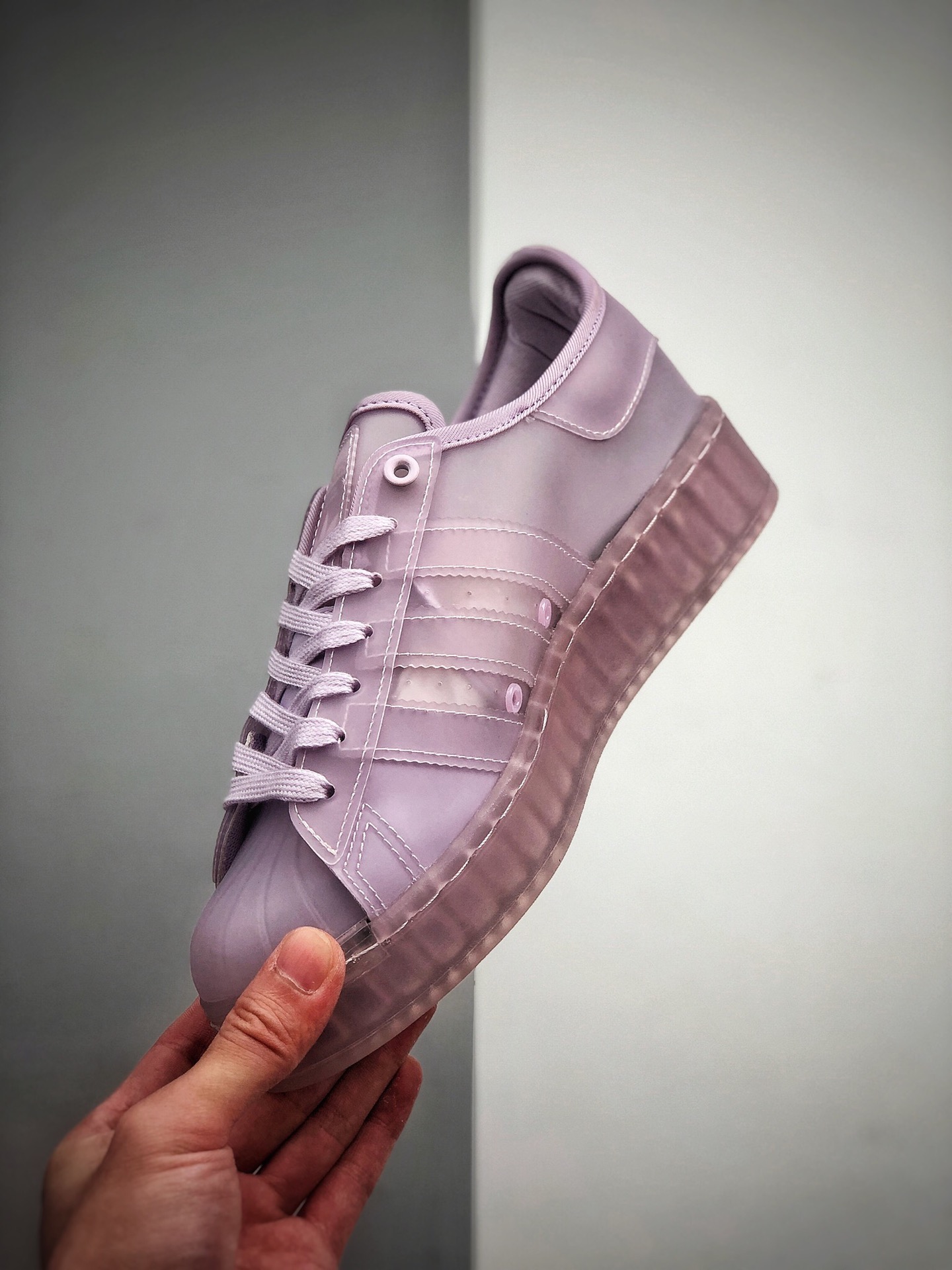 270 adidas Superstar Jelly “Purple Tint” 海外新款 FX4323