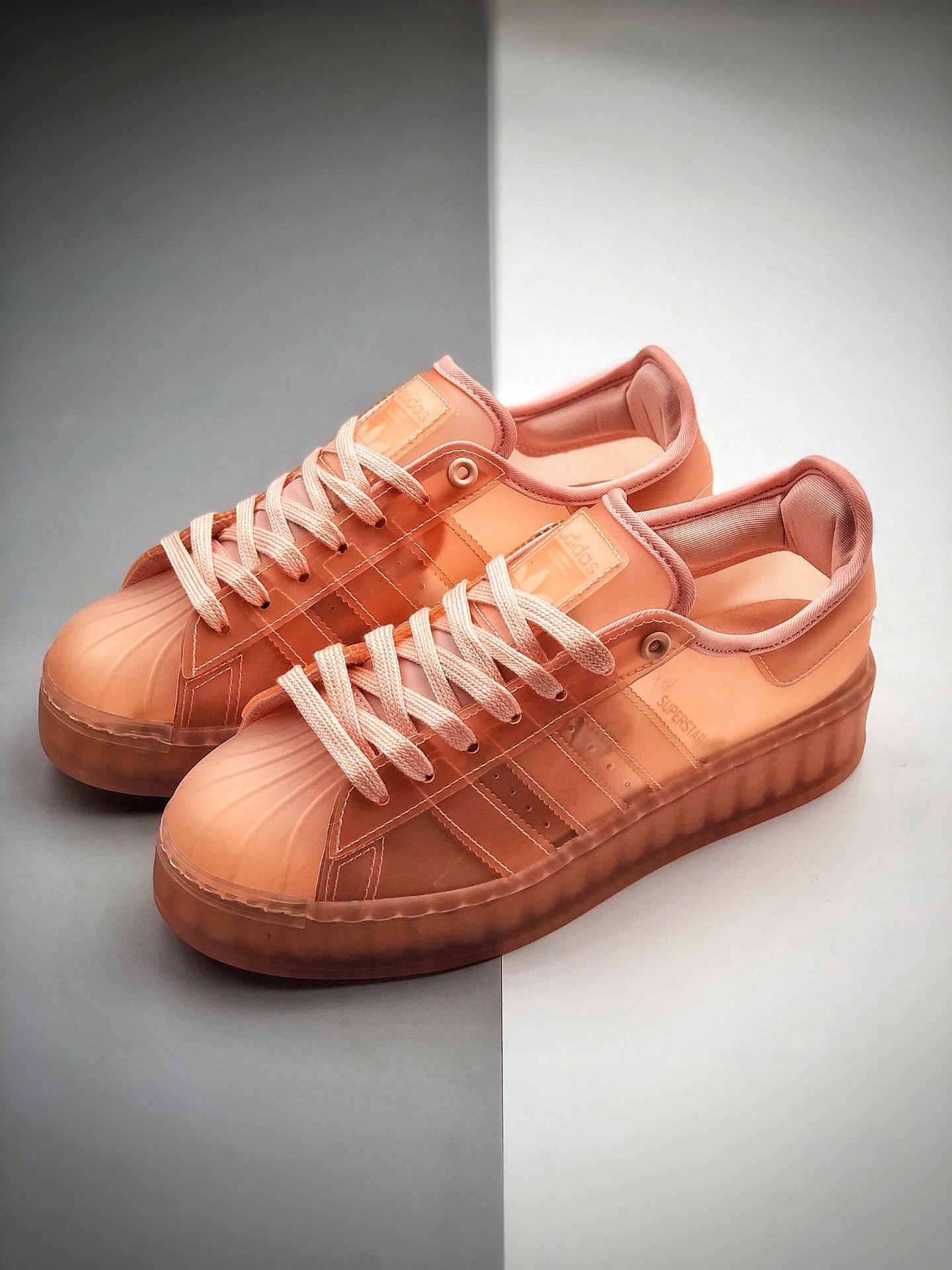 270 adidas Superstar Jelly “Solar Pink” 海外新款 FX4322