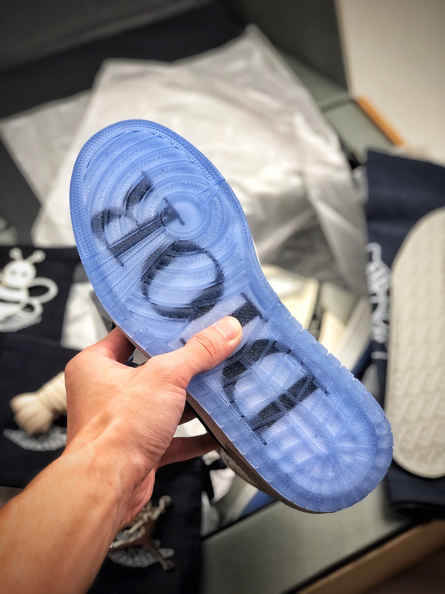560  耐克 Dior x Air Jordan 1 HI OG “迪奥联名”AJ1高帮休闲篮球鞋