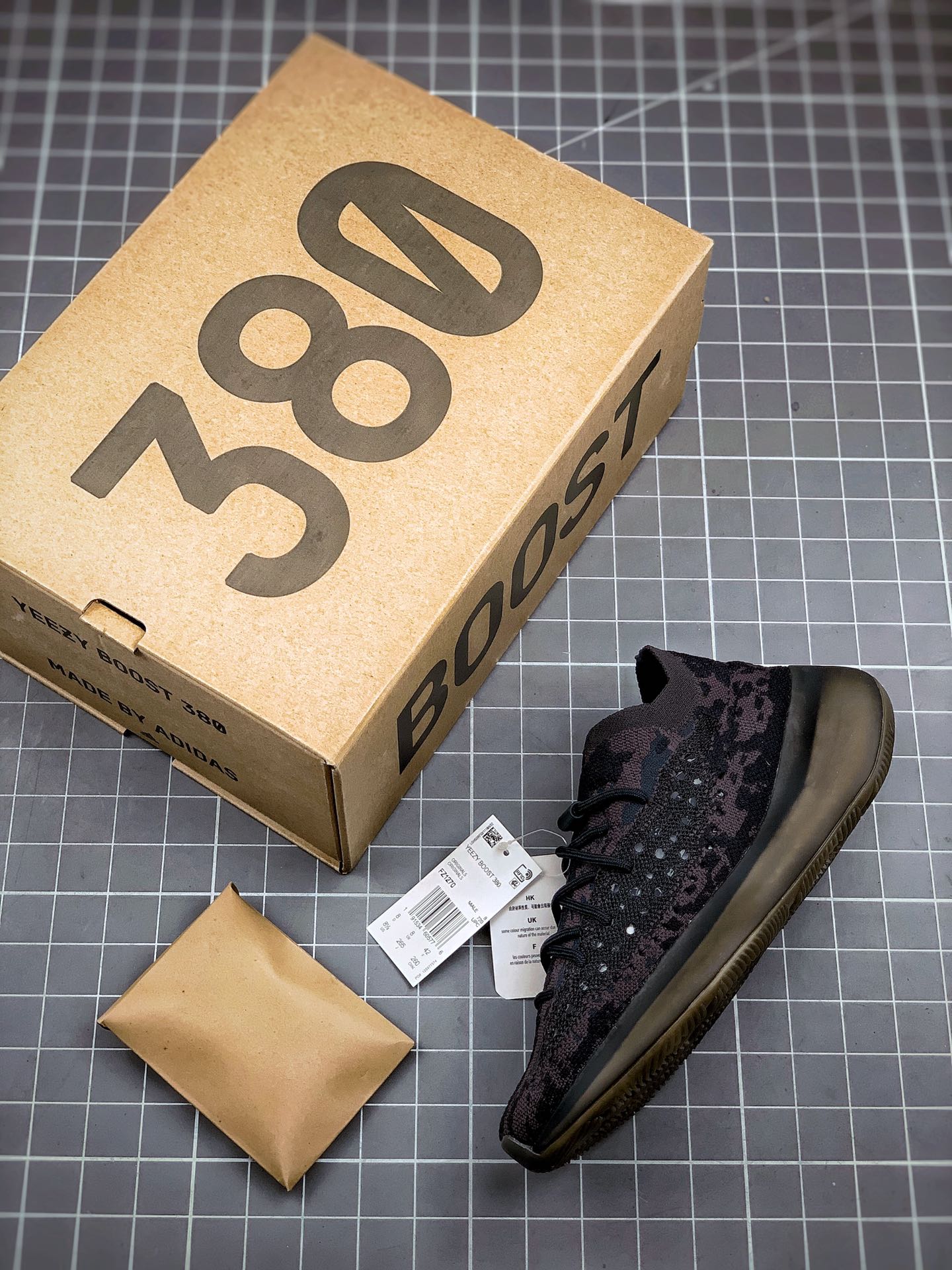 370 YEEZY Boost 380 ”Onyx” 黑武士 纯原生产线