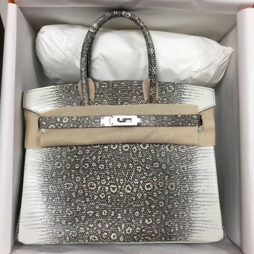 Hermès Birkin 30 Lizard Natural Color Silver Hardware Top Handmade Bag 1 Hermès Birkin 30 Lizard Natural Color Silver Hardware Top Handmade Bag
