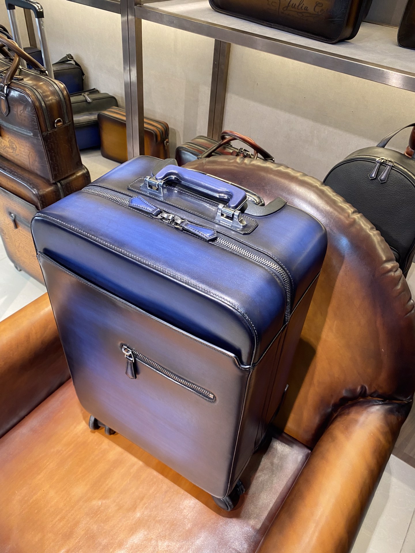 벨루티 베네치아 스크리토 카프스킨 캐리어 가방 Berluti Bag 상세 이미지 3