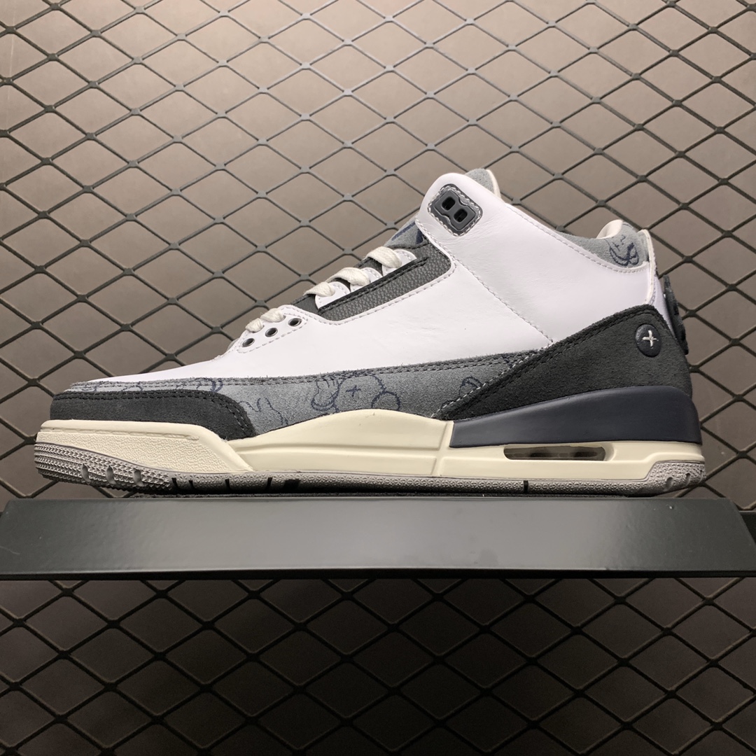 460 KAWS x Air Jordan 3 AJ3乔3联名男子文化篮球鞋