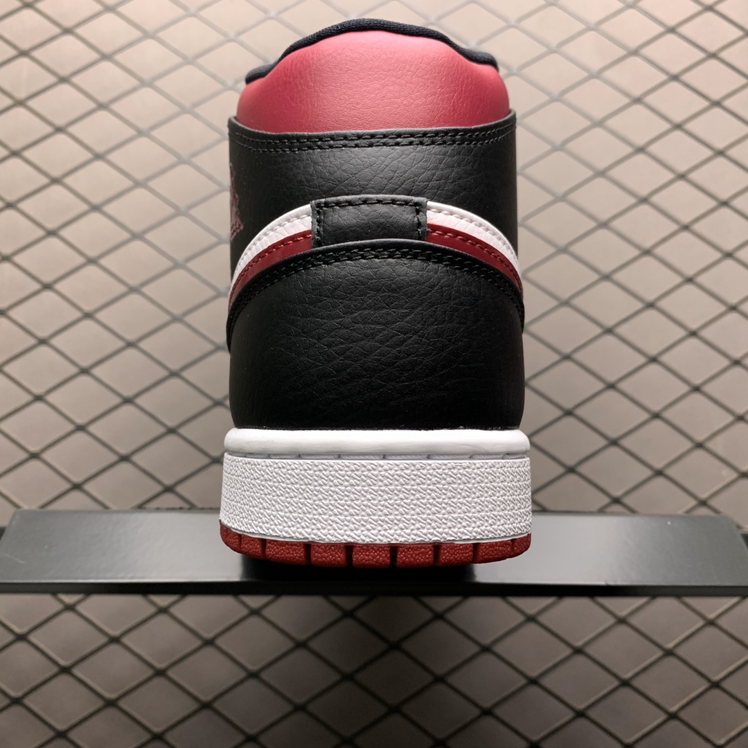 390 纯原 Air Jordan 1 MID AJ1乔1中帮文化篮球鞋 554724-066