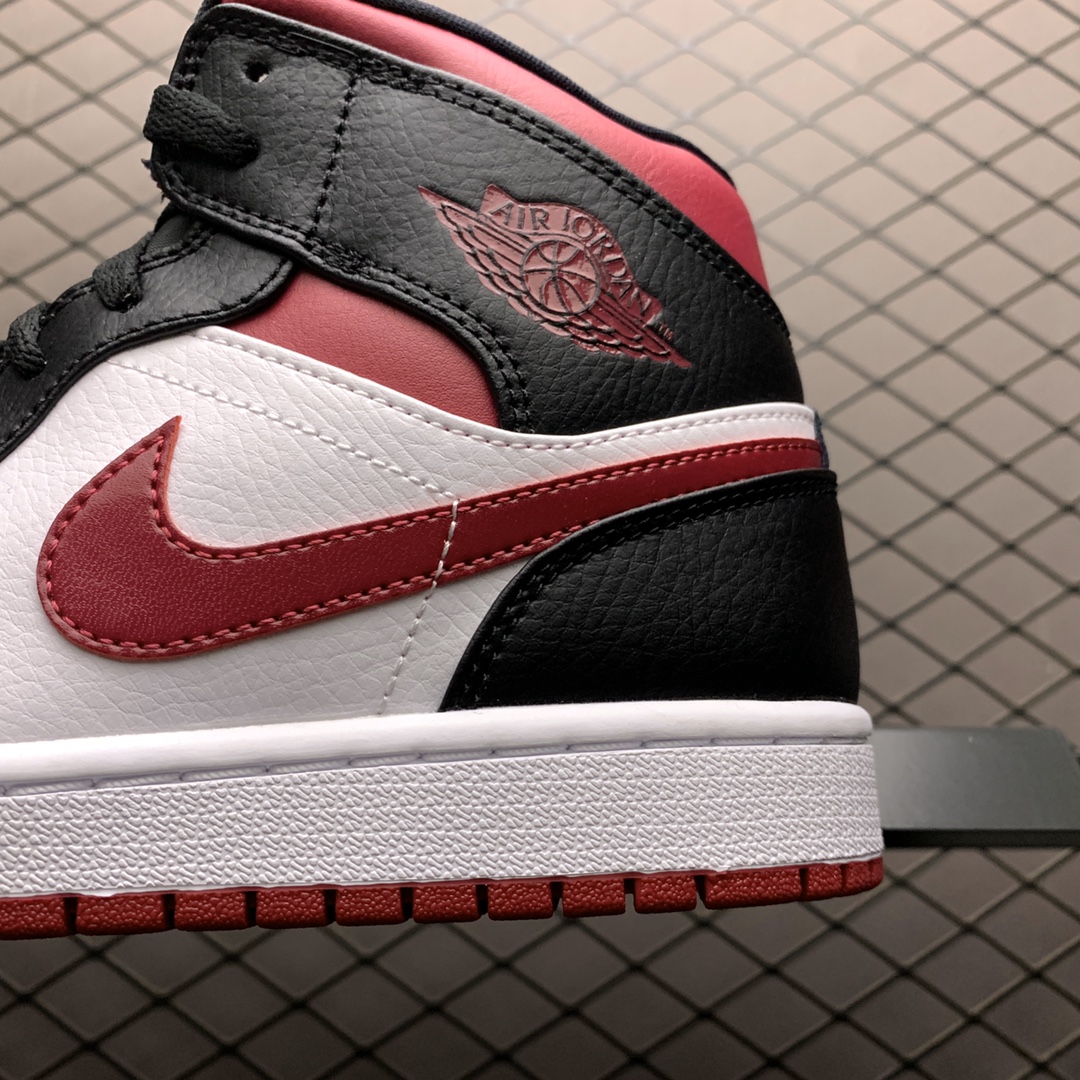 390 纯原 Air Jordan 1 MID AJ1乔1中帮文化篮球鞋 554724-066