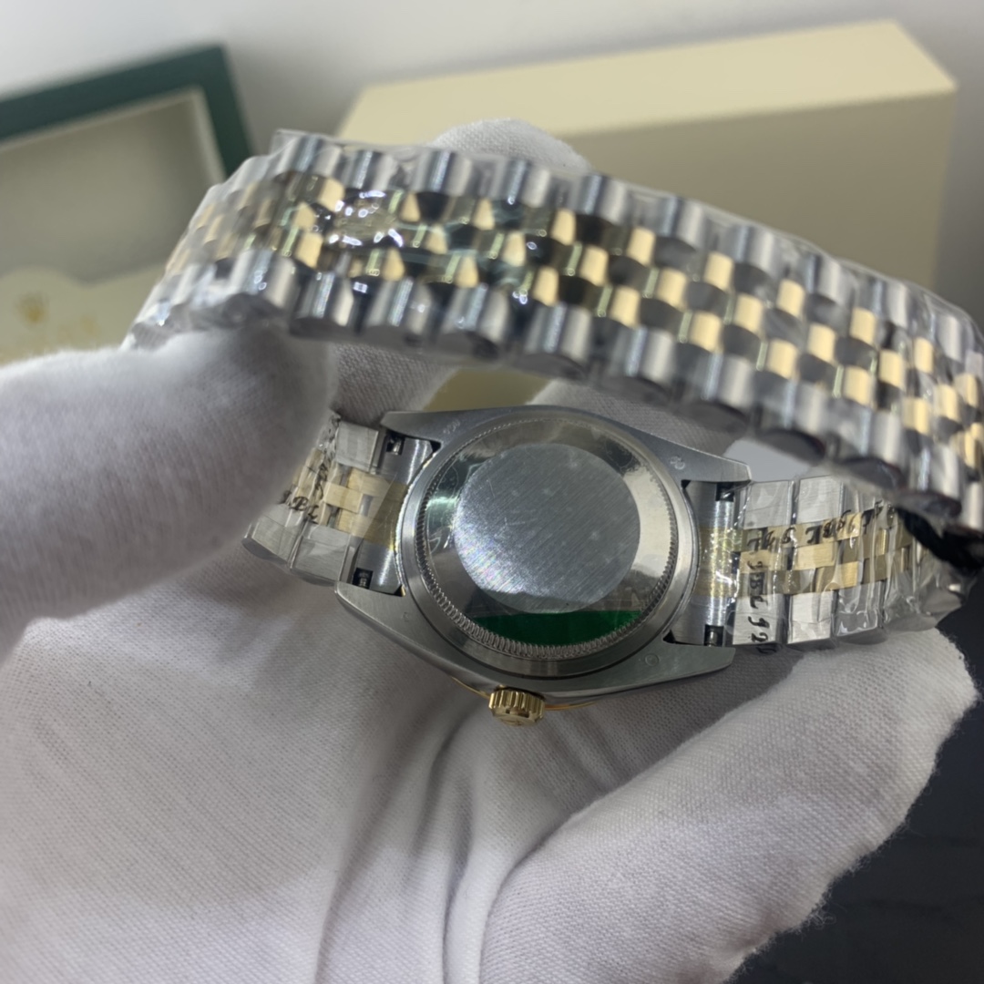 Rolex 皇家 劳力士日志系列女表36尺寸和31尺寸绿盘腕表