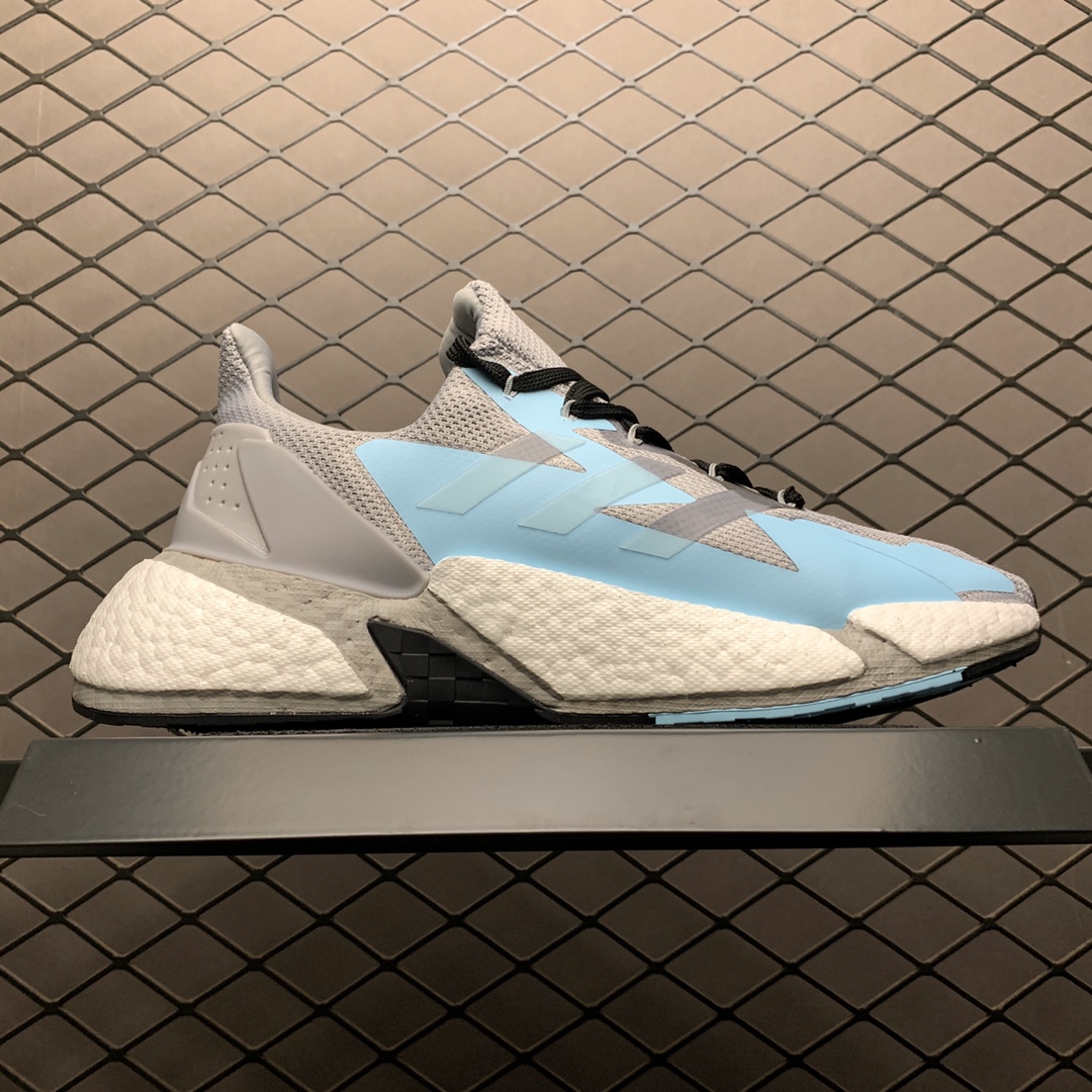 250 Adidas 阿迪达斯 X9000L4 Boost 爆米花中底跑鞋 FW8405