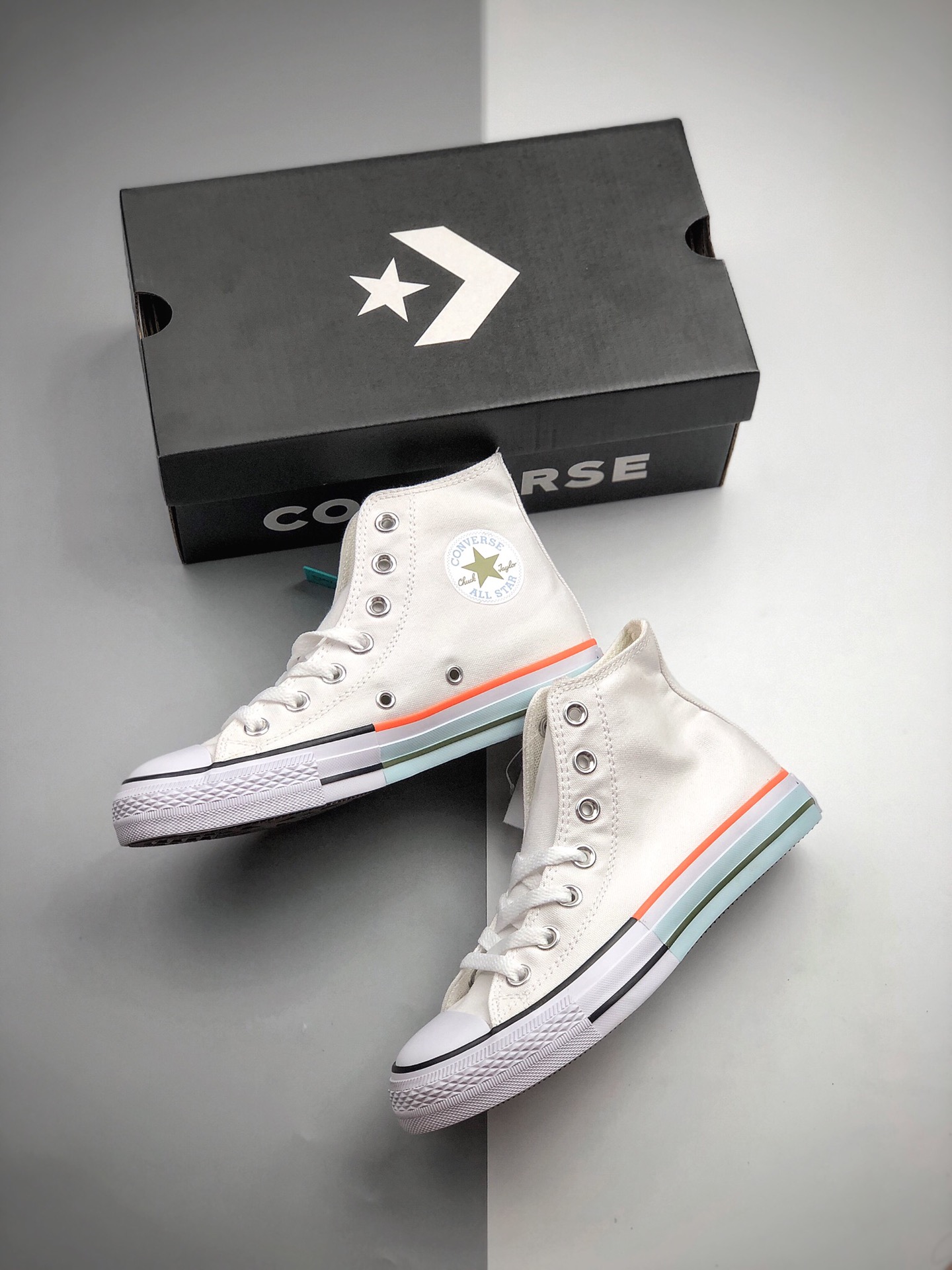 130 Converse all star 鞋底拼接货号：167751C