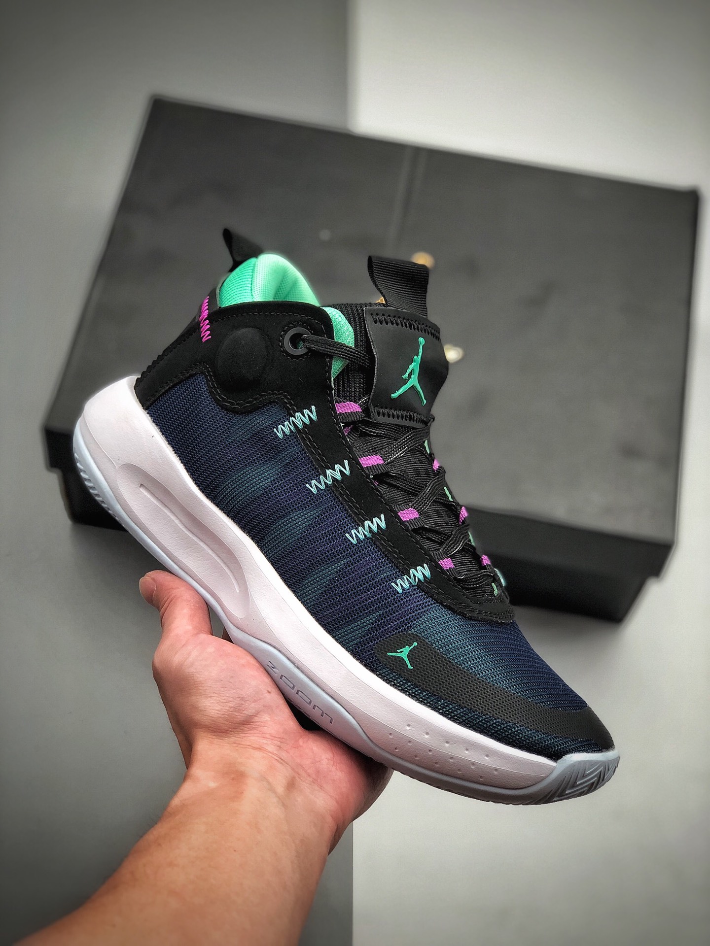 270 Nike Jordan Jumpman 2020 PF  高帮 男子实战训练篮球鞋 BQ3448 005