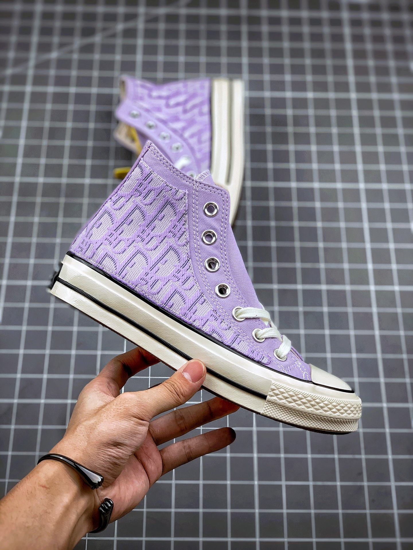 140 DIOR X CONVERSE 1970S  老花全新配色 紫色输出