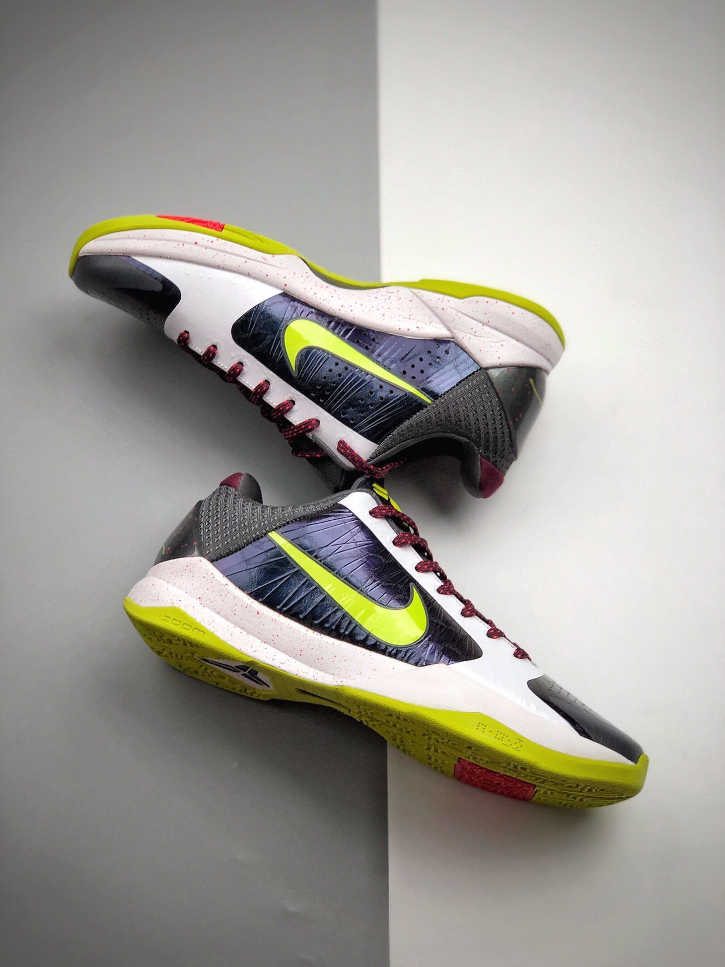 310 公司级 Nike Kobe 5 Lakers 科比5代 低帮篮球鞋/小丑 CD4991-100