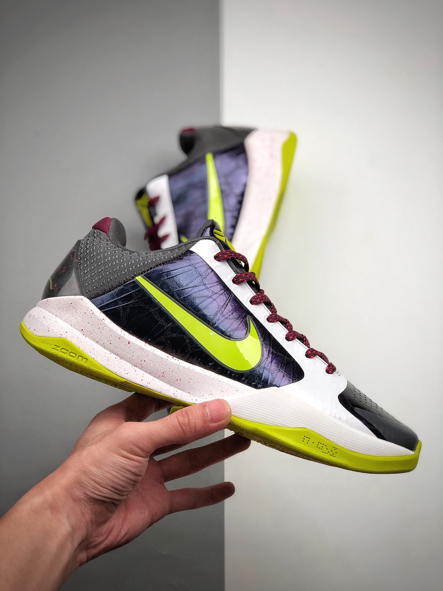 310 公司级 Nike Kobe 5 Lakers 科比5代 低帮篮球鞋/小丑 CD4991-100