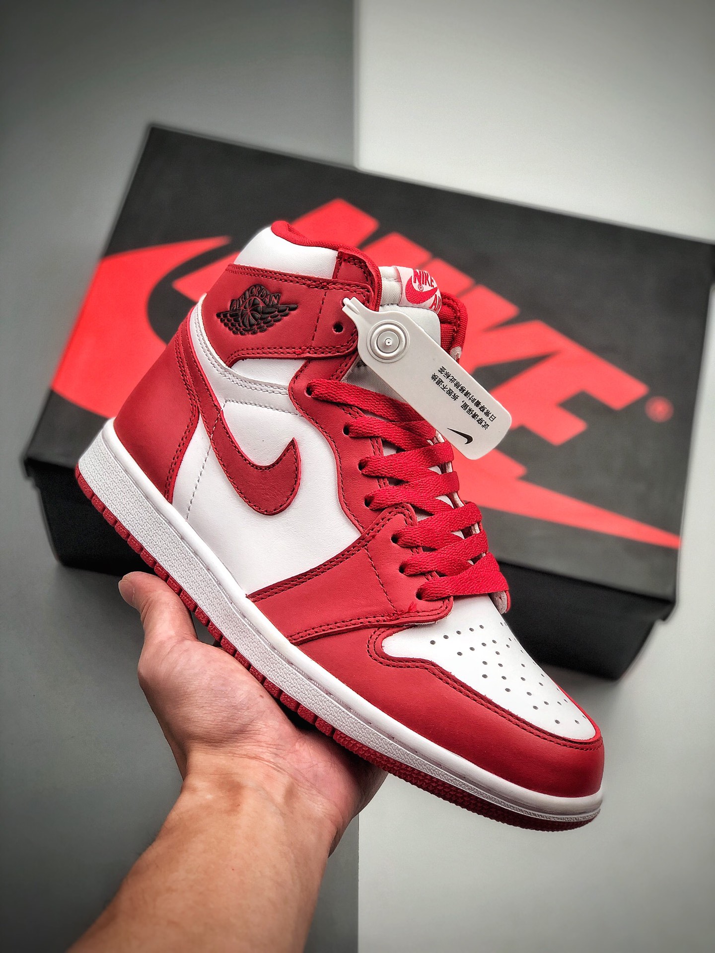 310 Air Jordan 1 High '85“New Beginnings”经典复古经典高帮 “翻转白红芝加哥”CQ4921-601