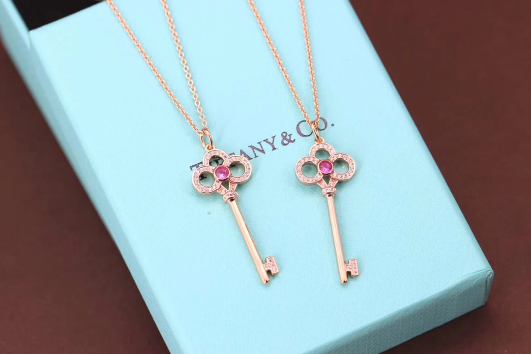 Tiffany & Co. Tiffany keys系列 520全球限量款钥匙项链
