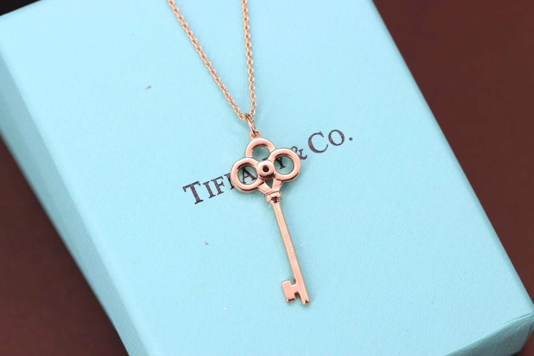 Tiffany & Co. Tiffany keys系列 520全球限量款钥匙项链