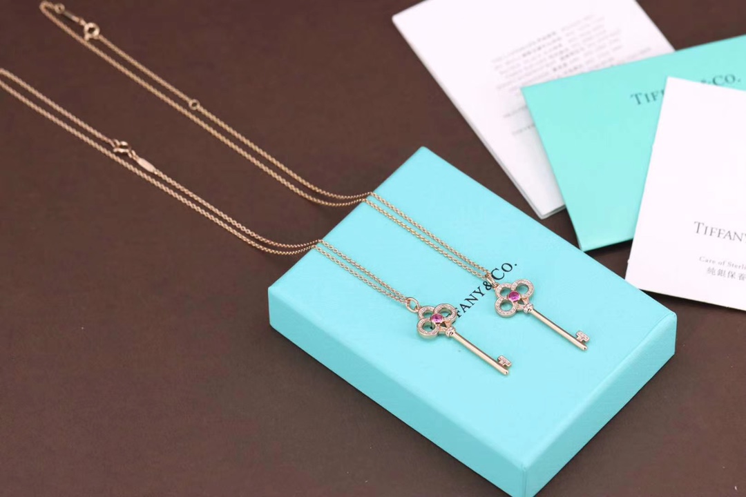 Tiffany & Co. Tiffany keys系列 520全球限量款钥匙项链