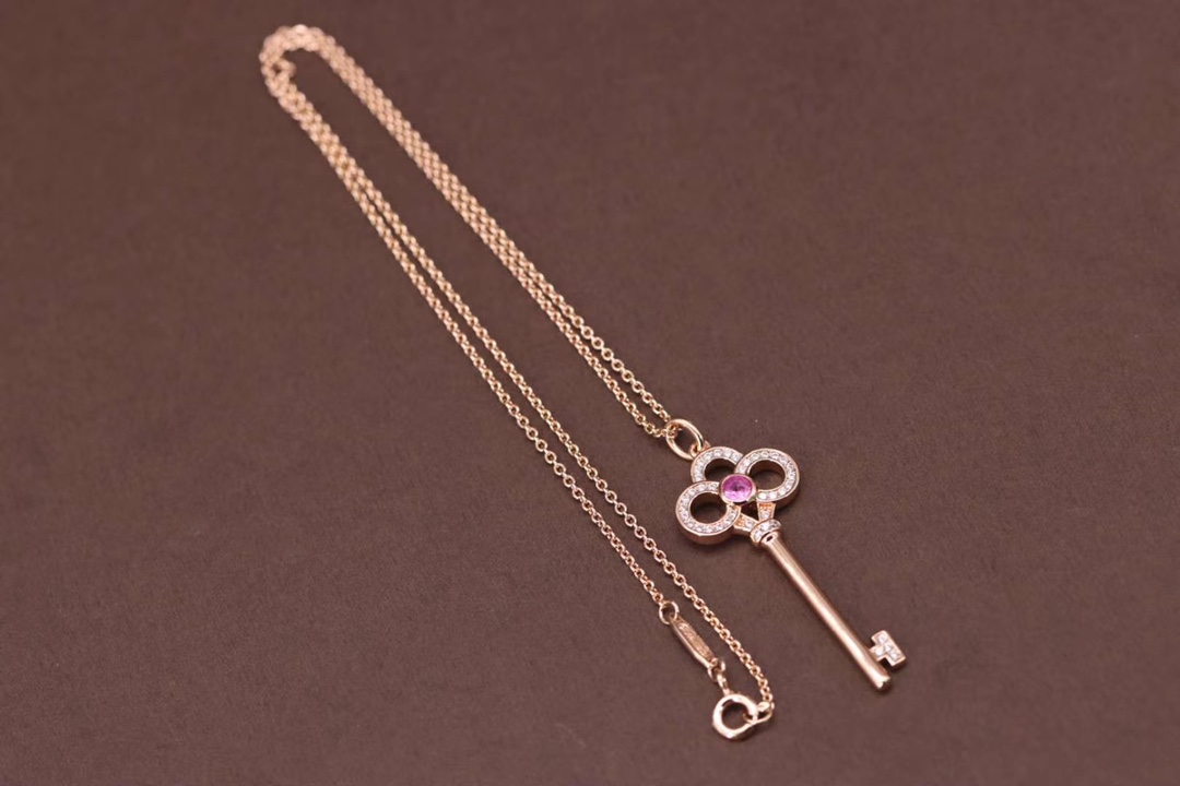 Tiffany & Co. Tiffany keys系列 520全球限量款钥匙项链