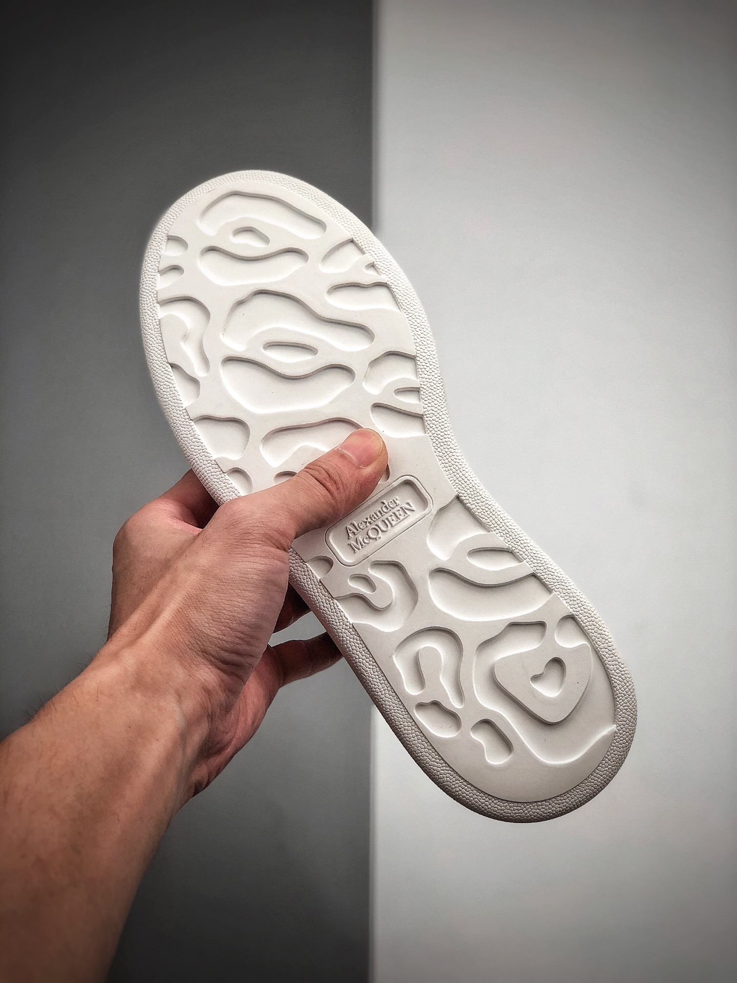 290 Alexander McQueen/亚历山大麦昆  松糕鞋厚 增底 高小白鞋