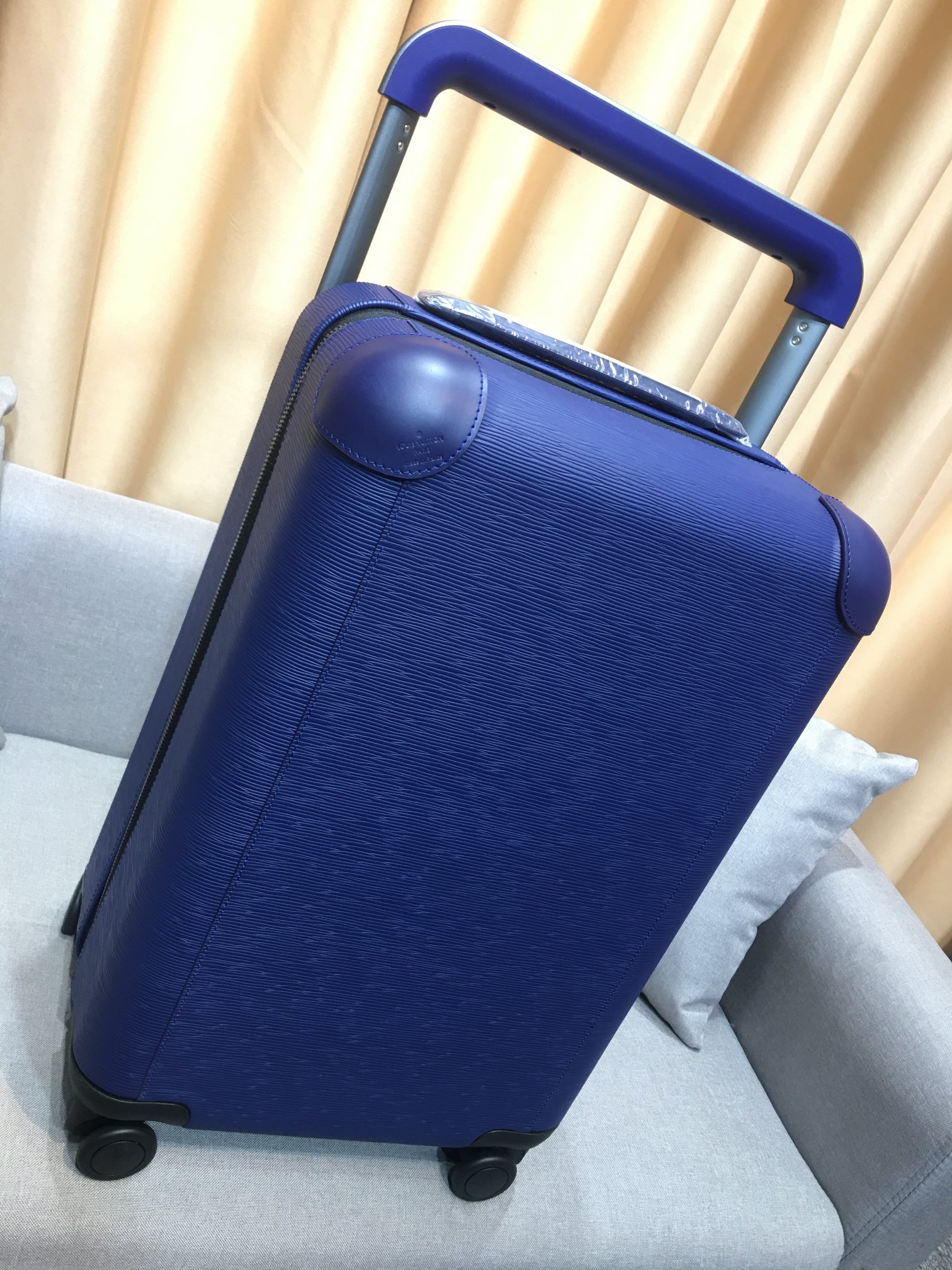 Maleta de viaje L.V de alta gama, cuero que cambia de color, cerradura de aduana, ruedas giratorias, manija ancha de al…
