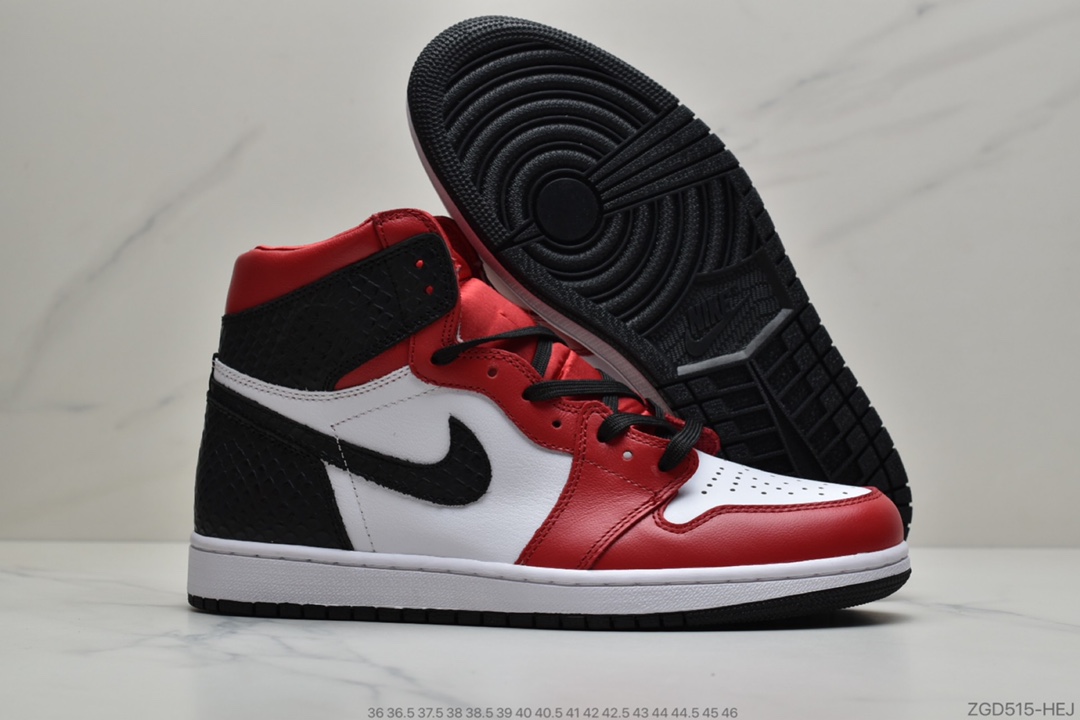 290 公司级 Air Jordan 1 WMNS “Satin Snake”丝绸蛇纹芝加哥CD0461-601