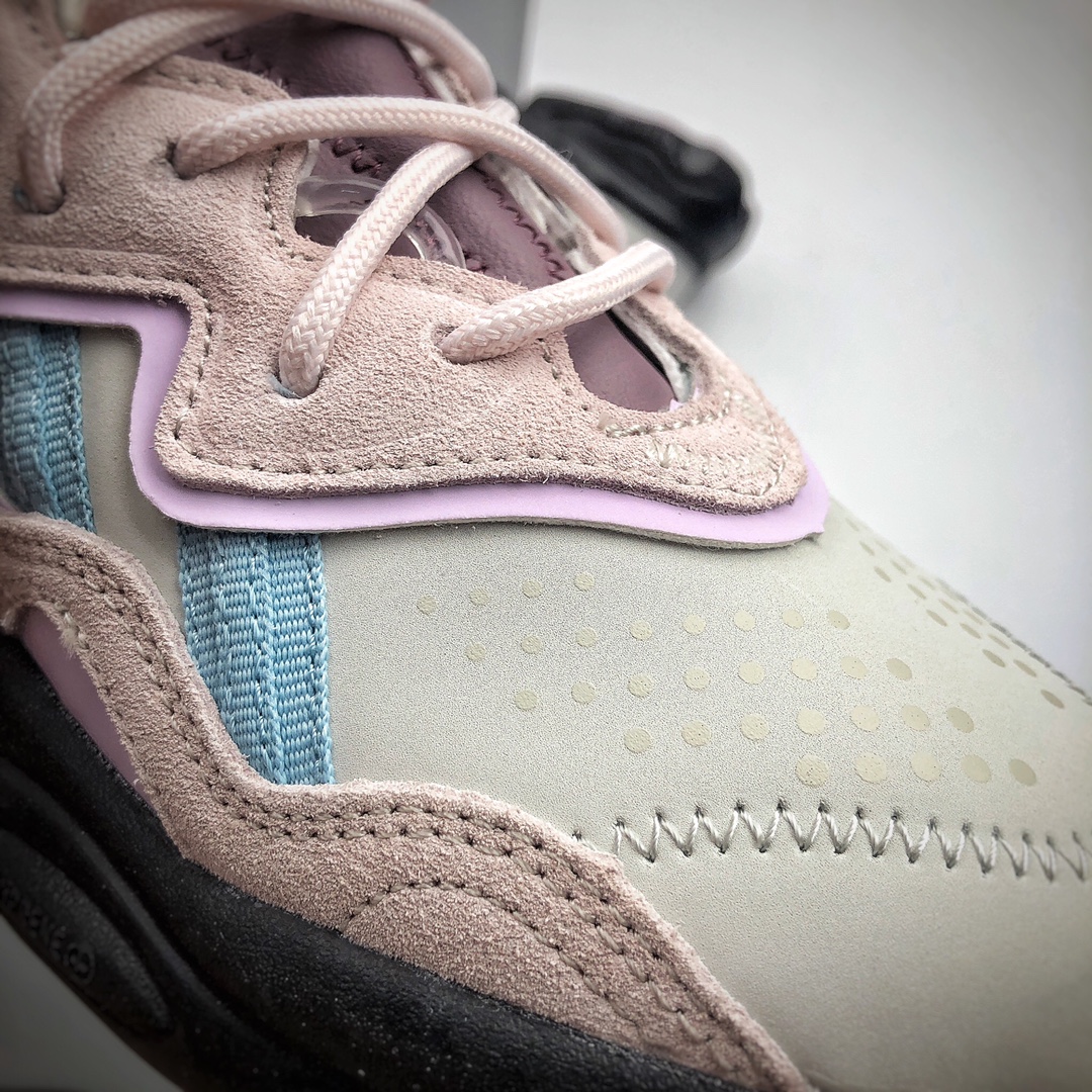 140  阿迪老爹鞋网纱3M反光鞋面 ADIDAS Ozweego adiprene 货号：EF4050