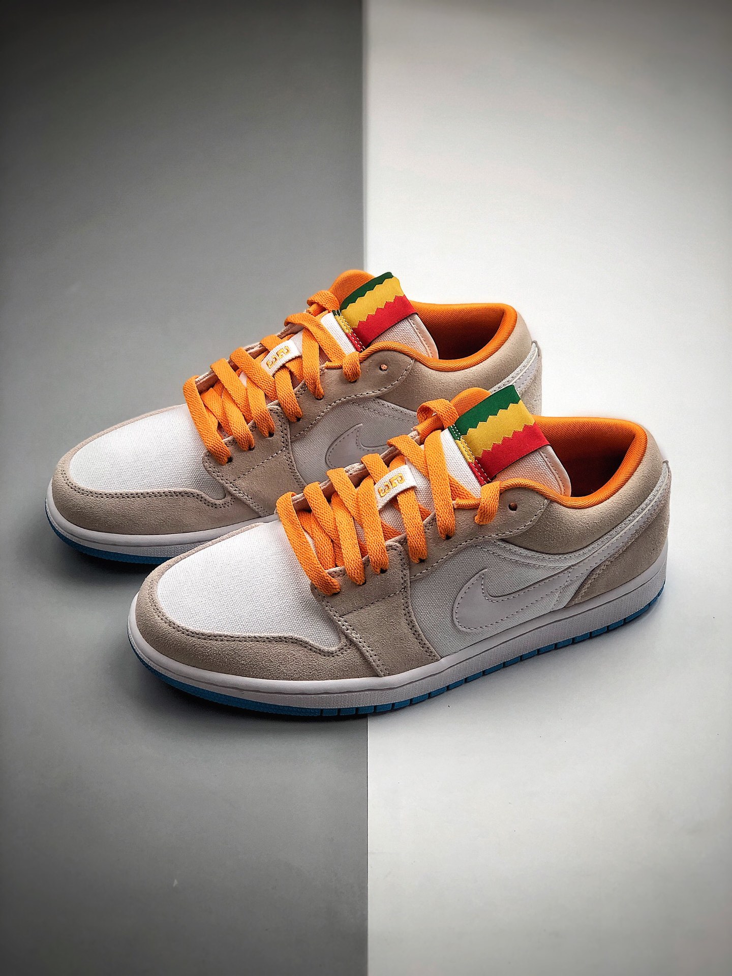290 耐克Nike Air Jordan 1 Low CITY AJ1乔丹一代低帮经典复古文化休闲运动篮球鞋 641888-140