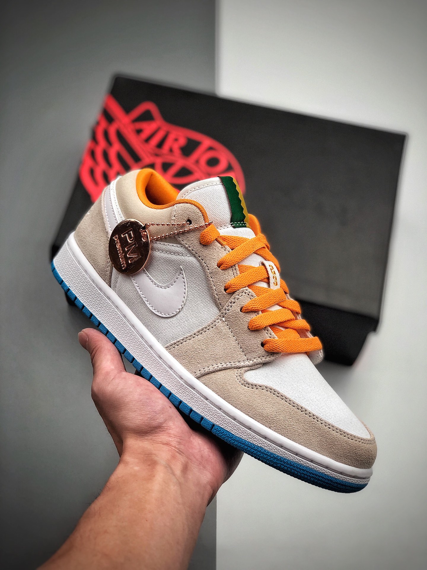 290 耐克Nike Air Jordan 1 Low CITY AJ1乔丹一代低帮经典复古文化休闲运动篮球鞋 641888-140