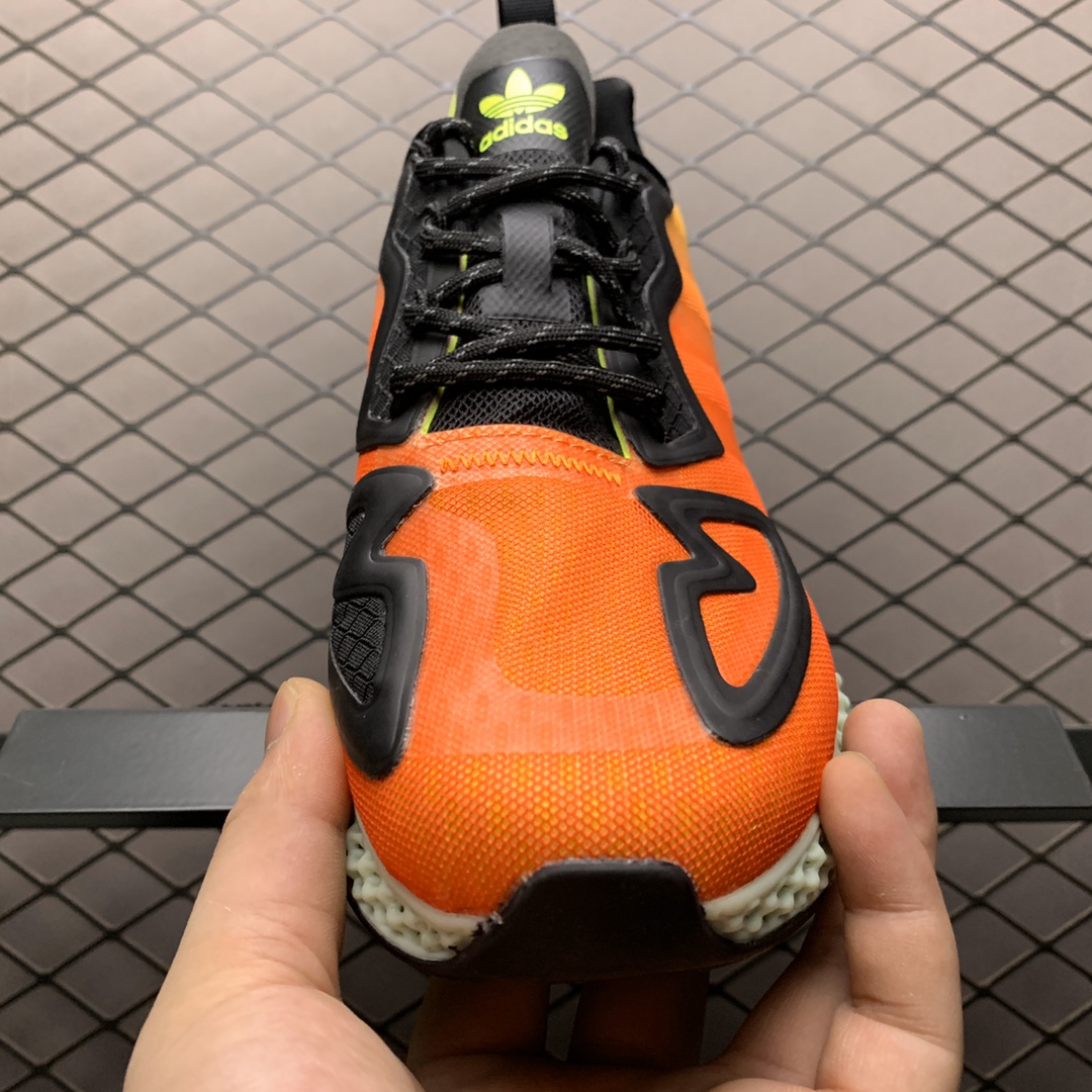 290 Adidas 阿迪达斯 ZX 2K 4D打印科技高端跑步鞋 FV9028