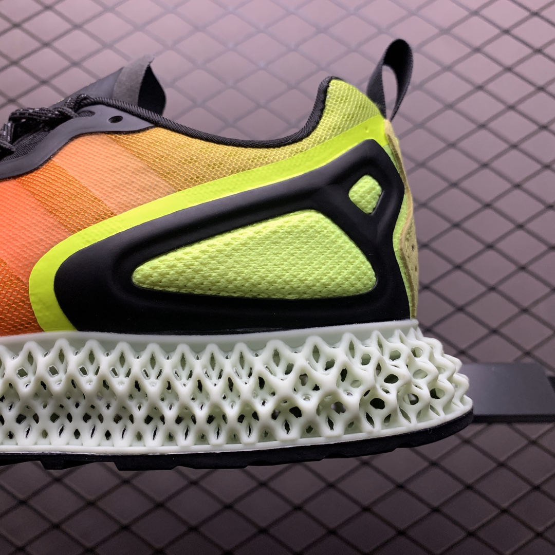 290 Adidas 阿迪达斯 ZX 2K 4D打印科技高端跑步鞋 FV9028
