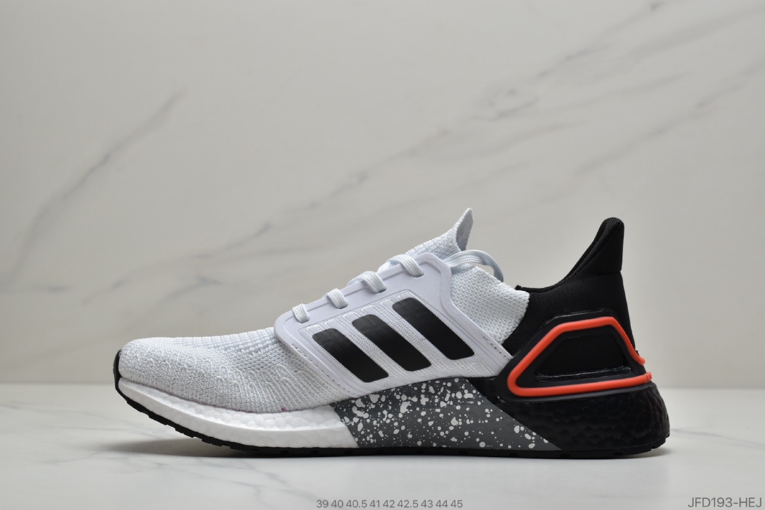 170 公司级阿迪达斯Adidas UltraBoost 2020 Consortium 6.0 袜套式针织鞋面休闲运动慢跑鞋FX8333