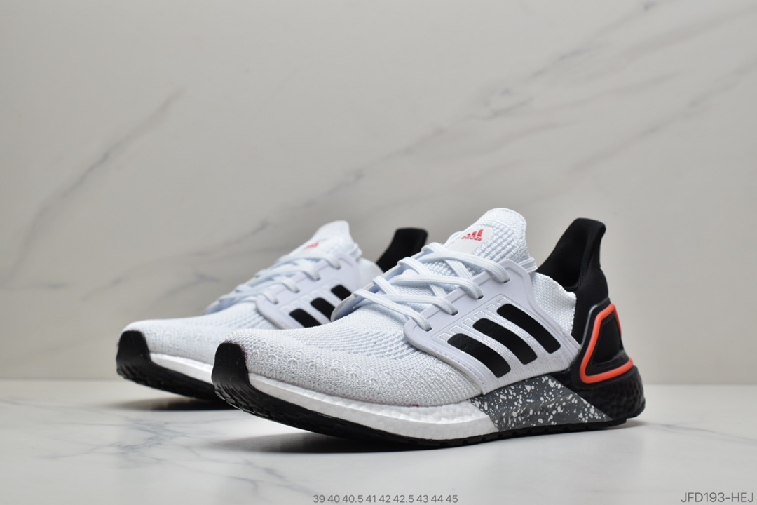 170 公司级阿迪达斯Adidas UltraBoost 2020 Consortium 6.0 袜套式针织鞋面休闲运动慢跑鞋FX8333