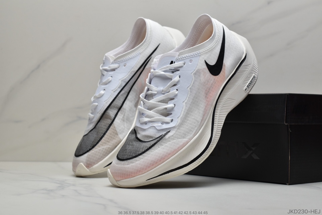 160 公司级 Nike ZoomX Vaporfly Next% 荧光绿 马拉松跑步鞋AO4568-600