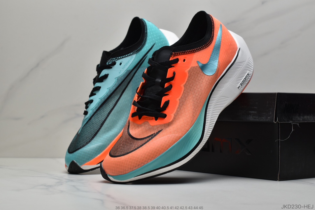 160 公司级 Nike ZoomX Vaporfly Next% 荧光绿 马拉松跑步鞋AO4568-600