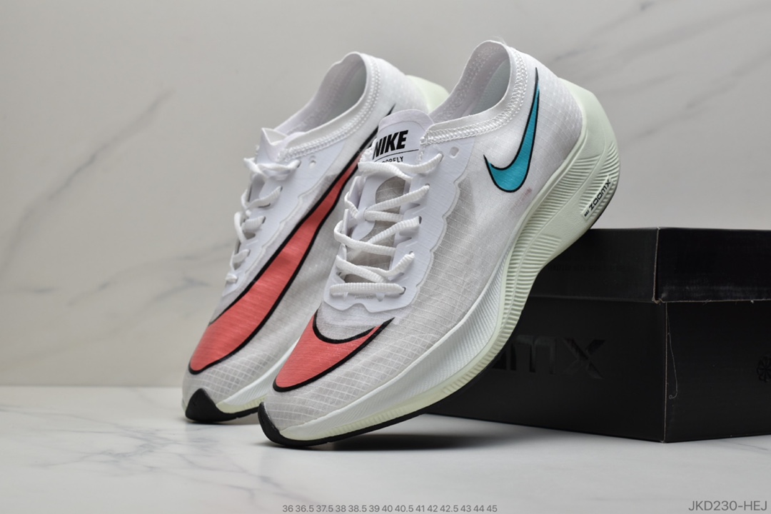 160 公司级 Nike ZoomX Vaporfly Next% 荧光绿 马拉松跑步鞋AO4568-600