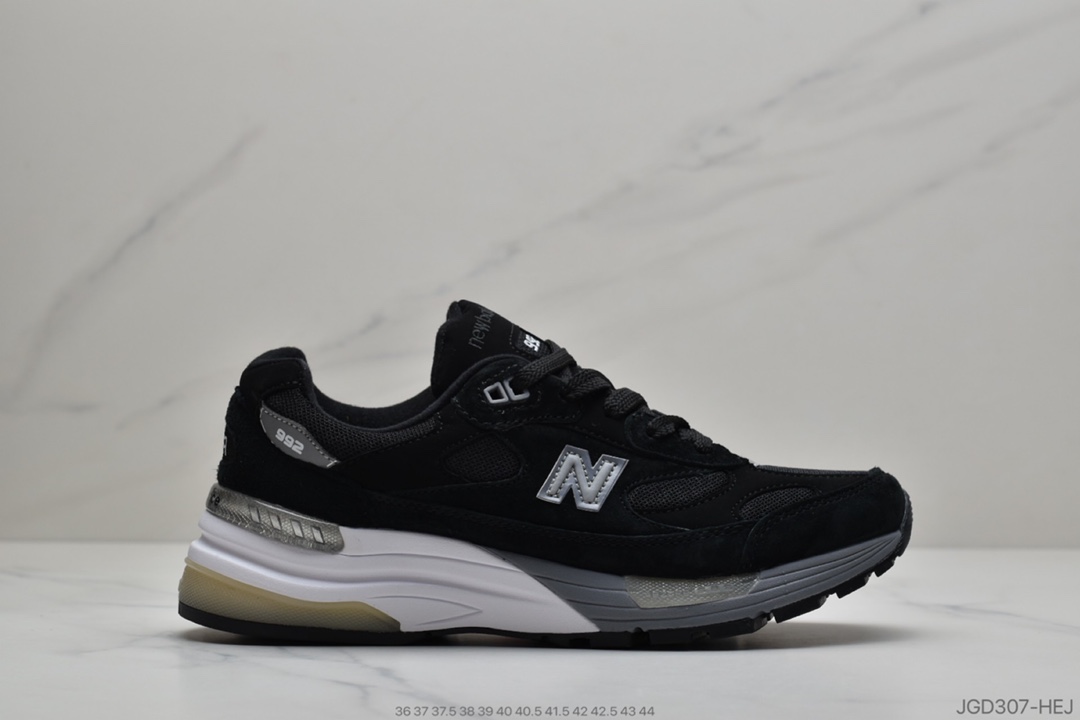 180  NB新百伦New Balance Made in USA M992系列 跑步鞋“沙 白黄 灰”W992TN