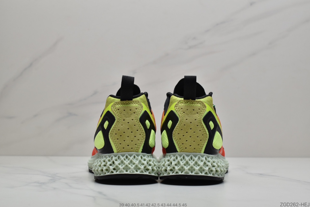 290 公司级 阿迪达斯Adidas Alphaedge 4D M 针织呼吸面休闲运动慢跑鞋 FV9028