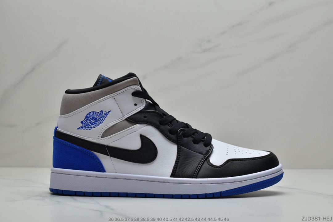 240 公司级 乔丹Air Jordan 1 Mid AJ1 乔1 中帮百搭休闲运动板鞋852542-102