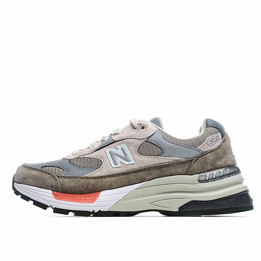 本自地取 G0 支放持店 限归量来NB新百伦New Balance Made in USA M992系列产美血经统典古复休闲运动搭百老爹步跑鞋十四年首后次复刻，经典鞋珍型贵传统